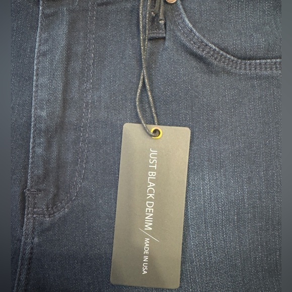 JUSTBLACK Dark Wash Skinny Jeans. STRETCH - Picture 8 of 11